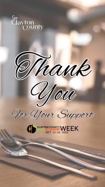 We are overflowing with gratitude, Clayton County! Thank you to every diner, every participating restaurant, and every community partner who made our Black Restaurant Week a resounding success.
For us, Black Restaurant Week is a crucial initiative designed to address historical disparities and actively build a more equitable and vibrant local economy. Our purpose was clear:
⢠To Level the Economic Playing Field: Providing a dedicated platform and marketing boost for Black-owned restaurants, who often face unique challenges in securing capital, visibility, and sustained public awareness. This week helped channel critical revenue directly into these businesses.
⢠To Showcase Culinary Diversity: Highlighting the rich tapestry of flavors, innovative dishes, and unique dining experiences that Black cooks, owners and restaurateurs bring to Clayton County ā enriching our culinary landscape for everyone.
⢠To Foster Community & Connection: Creating opportunities for residents to discover new favorites, engage with local entrepreneurs, and collectively celebrate the cultural contributions that make our county so special.
Your participation helped us achieve these vital goals, fostering economic growth and strengthening the fabric of our community. Let's continue to champion and frequent our amazing Black-owned establishments throughout the year! 
#SeeClaytonCountyGA #dineinclayco #claytoncountyga #BlackRestaurantWeek #EconomicEmpowerment
