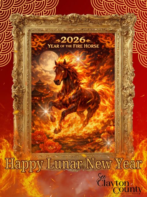 See Clayton County, GA invites visitors to Clayton County, GA to celebrate Lunar New Year 2026 and welcome the Year of the Fire Horse — a powerful symbol of passion, resilience, bold movement, and transformation.

From vibrant cultural traditions to unforgettable flavors, Clayton County, GA is the perfect place to ring in the new year just minutes south of Atlanta. One of the best ways to celebrate is around the table, and our local dining scene offers incredible global cuisine to mark the occasion:

Khmer Bowl — 5116 GA-85, Forest Park, GA 30297
Pho Dai Loi — 4061 Jonesboro Rd, Forest Park, GA 30297
Mama Sida's Flavors of Thai Cuisine — 1395 Southlake Pkwy, Morrow, GA 30260
Salo Salo Filipino Cuisine — 6777 Mt Zion Blvd, Morrow, GA 30260
Lunar 12 — 7096 Mt Zion Blvd suit 100, Jonesboro, GA 30236

Whether you’re honoring tradition, exploring new cultures, or simply enjoying a great meal, Lunar New Year in Clayton County, GA is a celebration of community, culture, and connection.

Plan your visit and start the year with bold energy, rich flavors, and meaningful moments.

#SeeClaytonCountyGA #ClaytonCountyGA #LunarNewYear2026 #GlobalFlavors