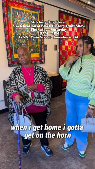 This Thursday, February 26 through Saturday, February 28 marks the final opportunity to experience Stitching Our Story: A Celebration of Black History at 125 North Main Street, Jonesboro, GA.

This powerful exhibition showcases quilts that honor the rich narratives, artistry, and cultural legacy of Black history within our community. Visitors are invited to explore this meaningful showcase before it closes.

Have you experienced the quilt show? Share your visit in the comments below—we’d love to hear your reflections. 

#seeclaytoncountyga #seeclaytoncocreatively 
#claytoncountyga #quiltshow