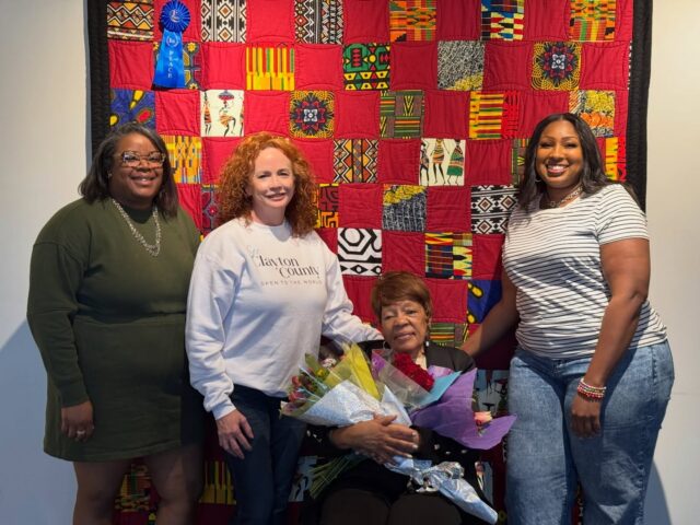 A legacy stitched in love, history, and family. 

We had the honor of celebrating the Best in Show Winner of our recent Quilt Show, Yvonne Boyd, surrounded by the people who inspired her award-winning piece… her family. 

With four generations present, Ms. Boyd shared how traditional quilting is more than a craft. It is a way to preserve stories, pass down heritage, and keep family connected across time.

This was more than a recognition. It was a powerful moment that reflected the heart of Clayton County, GA… where culture, creativity, and community come together.

Moments like these are what make exploring Clayton County, GA meaningful.

Discover more cultural experiences, exhibits, and local stories waiting to be explored. 

Visit www.seeclaytoncountyga.com 

(link in bio)

#SeeClaytonCountyGA #ClaytonCountyGA #CulturalTourism