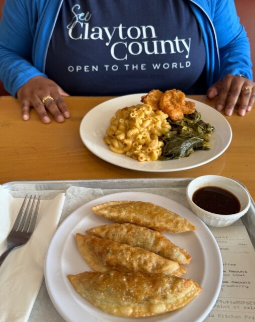 We took our new Sales & Special Projects Manager out to experience @hallovegan1 for the first time and got a taste of some of their newest menu items. From bold flavors to creative plant-based dishes, this spot continues to prove that vegan food can be just as satisfying, flavorful, and crave-worthy.

Whether you are fully plant-based or just looking to try something different, this is your sign. You do not have to be vegan to enjoy vegan food in Clayton County, GA. Every bite is packed with flavor and made to impress. Add Hallo Vegan to your list and see what the hype is about.

You may have also seen Hallo Vegan featured in Clayton County’s newest Visitors Guide 👀 Be sure to check it out on our website for your copy today. Link in bio.

#SeeClaytonCountyGA #DineInClayCo #ClaytonCountyGA #VeganFood #FoodieTravel #ExploreGeorgia