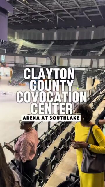 Even more reasons to come and “See Clayton County GA” as we continue to grow! 

Step inside Clayton County’s new Convocation Center, now known as the Arena at Southlake. @arenaatsouthlake 

Located in Morrow, Georgia, on the site of Southlake Mall Built by Clayton County Public Schools (CCPS) in partnership with Clayton County Government 

The Seating capacity: Around 7,000–8,000 

The facility is designed as a multi-purpose arena, supporting: High school graduations, Sporting events, Concerts, conventions, and large-scale events, Community gatherings, and regional events.

The economic impact that can be expected for our community will be more visitor traffic, more local spending at nearby businesses, expanded tourism and event hosting opportunities and most importantly heads in beds. 

Follow us @seeclaytoncountyga to stay up to date with tourism friendly content! 
#seeclaytoncountyga #explorega #georgia 
#claytoncountyga #arenaatsouthlake
