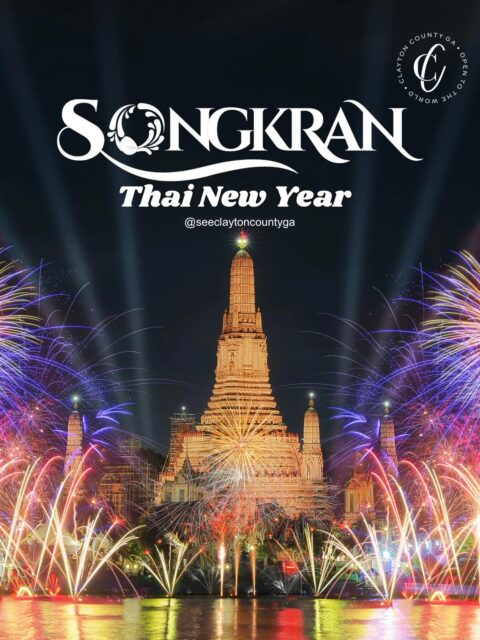 Happy Songkran to our Thai community in Clayton County, GA.

Songkran, the traditional Thai New Year, is a time of renewal, reflection, and celebration. Known for its symbolic water traditions, the holiday represents washing away the past and welcoming a fresh start filled with joy, prosperity, and peace.

Here in metro Atlanta—and especially in Clayton County—Thai culture continues to make a lasting impact through its rich traditions, warm hospitality, and globally loved cuisine. From bold flavors to beautifully crafted dishes, the influence is both cultural and culinary.

Visitors looking to experience authentic Thai cuisine can explore Mama Sida’s Flavors of Thai Cuisine in Morrow, where every dish reflects the heart of Thai culture and community.

Celebrate, explore, and experience the traditions that help make Clayton County truly open to the world.

#SeeClaytonCountyGA #Songkran #ThaiNewYear #claytoncountyga #DineInClayCo