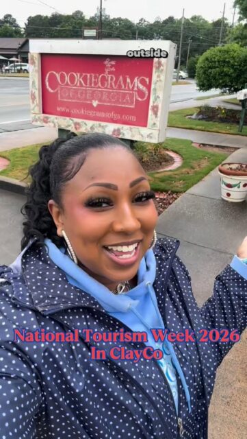 Celebrating National Tourism Week 2026 by supporting local and showing appreciation to some of our valued tourism partners. Special thanks to Cookiegrams Of Georgia for helping us spread a little gratitude with these sweet gifts.
Visit them at 4925 Jonesboro Rd, Forest Park, GA 30297.
@cityofforestparkga
#NationalTourismWeek26 #NTTW26 #SeeClaytonCountyGA #ClaytonCountyGA #SupportLocal