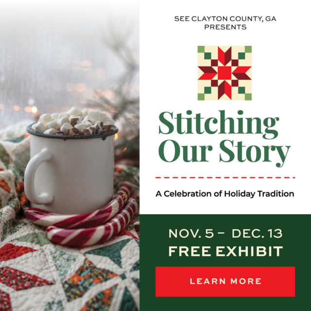 Quilt submissions are now open for Stitching Our Story: A Celebration of Holiday Tradition!
Whether your quilt celebrates Christmas, Hanukkah, Kwanzaa, winter traditions, or cherished holiday memories, we welcome holiday-themed quilts of all styles and skill levels.
Share your creativity and become part of this special exhibition celebrating the stories, traditions, and artistry that bring every holiday to life.
Learn more about submission guidelines and apply today: Link in bio
#SeeClaytonCountyGA #StitchingOurStory #QuiltShow #HolidayQuilts #Quilting #FiberArts #ArtsClayton #JonesboroGA