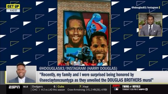 We are incredibly grateful to Harry Douglas for shining a national spotlight on the Douglas Brothers Mural during ESPN’s Get Up. Moments like these remind us how powerful hometown pride can be, and we truly appreciate Harry for helping share Clayton County’s story with viewers across the country.

It has been an honor to celebrate the legacy of Harry and Toney Douglas through this public art initiative, and seeing the mural recognized on one of the nation’s biggest sports shows is something we’re proud to be a part of. 

Thank you, Harry, for continuing to represent Clayton County with pride and for helping inspire others to discover all that our community has to offer.

The See Clayton County, GA Mural & Public Art Project was made possible by the Clayton County Tourism Authority in collaboration with Arts Clayton. 

Check out our website for more on our Mural Project and “See” why Clayton County is “Open To The World”.

@hdouglas83 
@toneyd_official 
@getupespn 
@artsclayton 
@letsgopaint 

#SeeClaytonCountyGA #ExploreGeorgia #HarryDouglas #OpenToTheWorld #seeclaytoncreatively