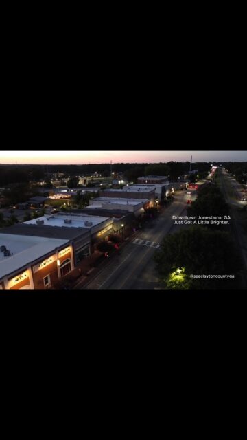 Historic Downtown Jonesboro is glowing a little brighter! ✨
You can thank the Clayton County Tourism Authority for adding colorful lights as part of the beautification of Main Street.
#SeeClaytonCountyGA #HistoricDowntownJonesboro #OpenToTheWorld