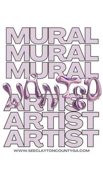 Mural artists, share your vision! See Clayton County, GA is seeking proposals for a mural honoring Tashard Choice in the City of Lovejoy. @cityoflovejoy
Apply on our website by October 13, 2026, at 5 p.m. Link in bio. Questions? Email shawn@seeclaytoncountyga.com.
#OpenToTheWorld #SeeClaytonCountyGA #PublicArt #SeeClaytonCreatively #claytonconnected