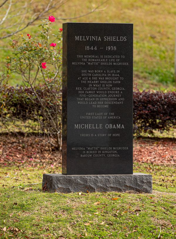 Melvinia Shields monument