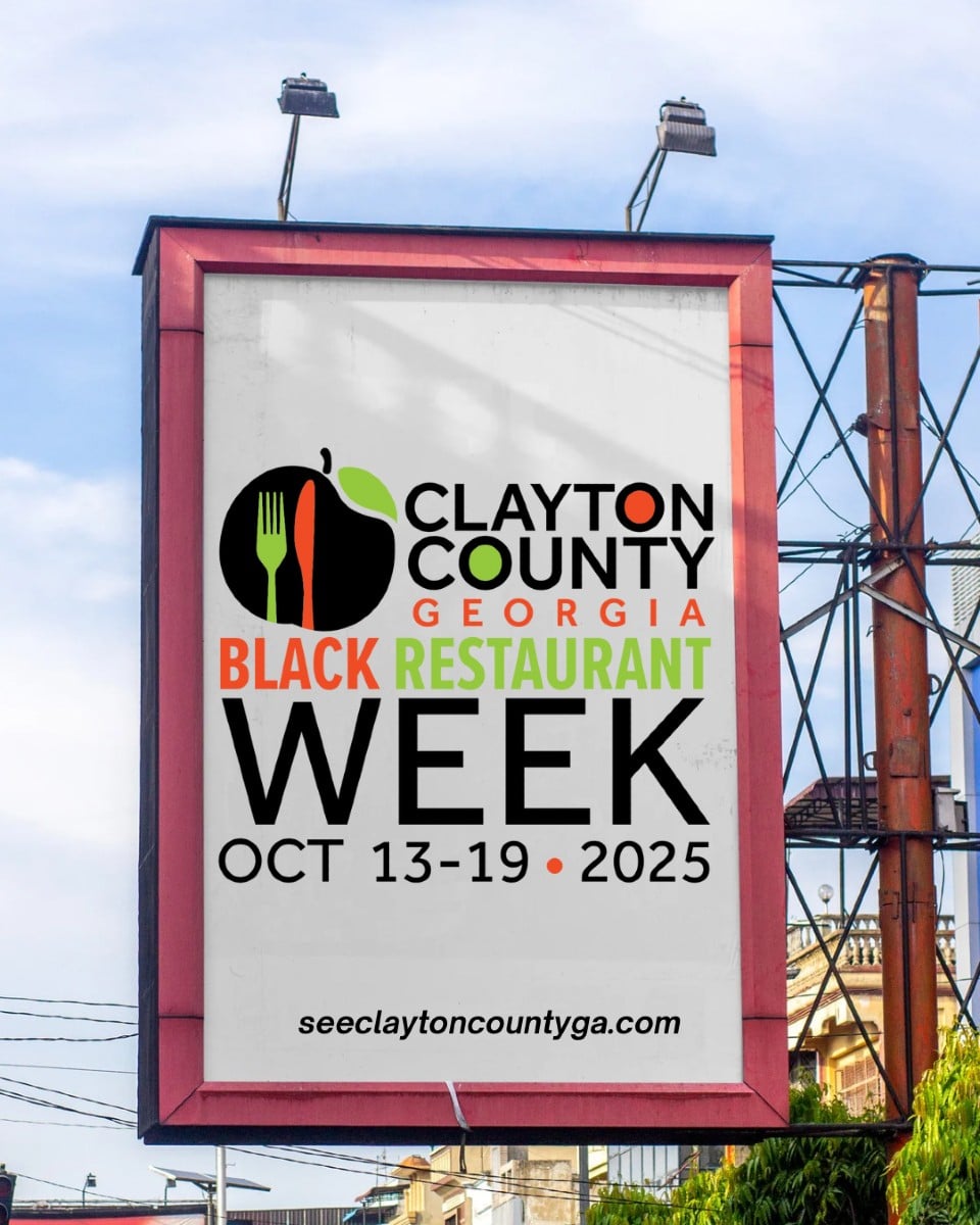 Clayton County Black Restaurant Week 2025 is happening this October!
Mark your Calendars for October 13-19, 2025!
Let’s come together to celebrate, uplift, and support Black-owned restaurants - and help build Clayton County’s growing reputation as a true foodie destination.
Participating restaurants can be found on our website (link in bio)! You can redeem their deals in store during the week of October 13-19.
We will see y’all then! #seeclaytoncountyga #dineinclayco #claytoncountyga