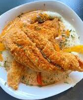 linq breakfast and brunch bar - Fish and grits