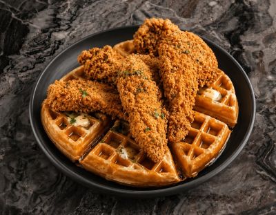 chicken & waffles