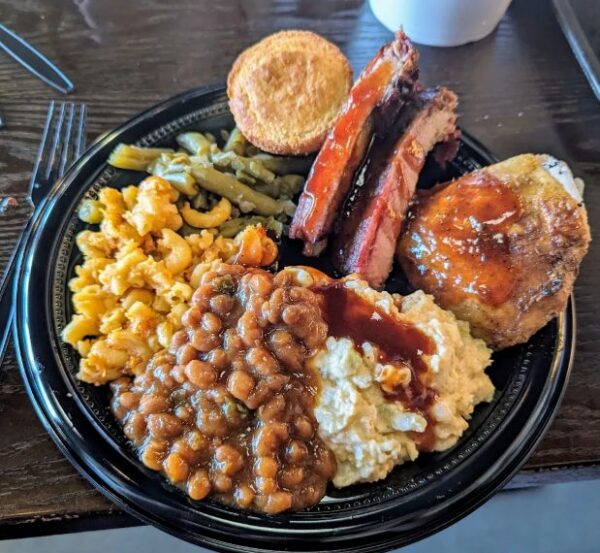 meat and three plate